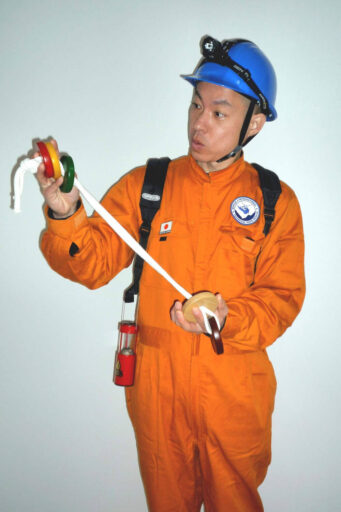 防災ロープパフォーマンス画像