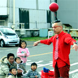 コメディジャグリング画像